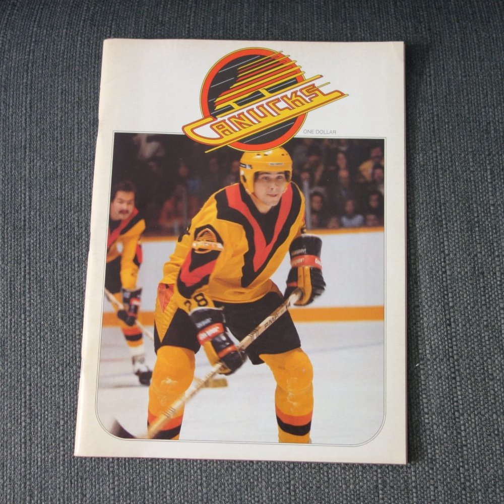Canucks Rockies Friday, December 14, 1979 Program